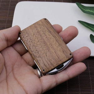 Wooden car key case for Volvo models Volvo XC90 V90 S90 XC60 V60 S60 XC40 Polestar1 Polestar2 with car key wristlet