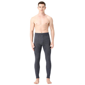 Men's three flat self-heating patch warm wool pants