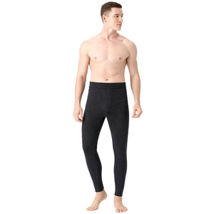 Men's medium weight wool thermal pants