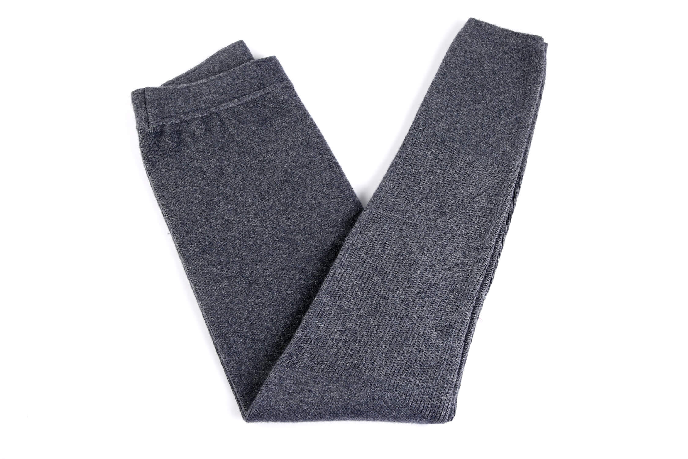 Men's three flat self-heating patch warm wool pants