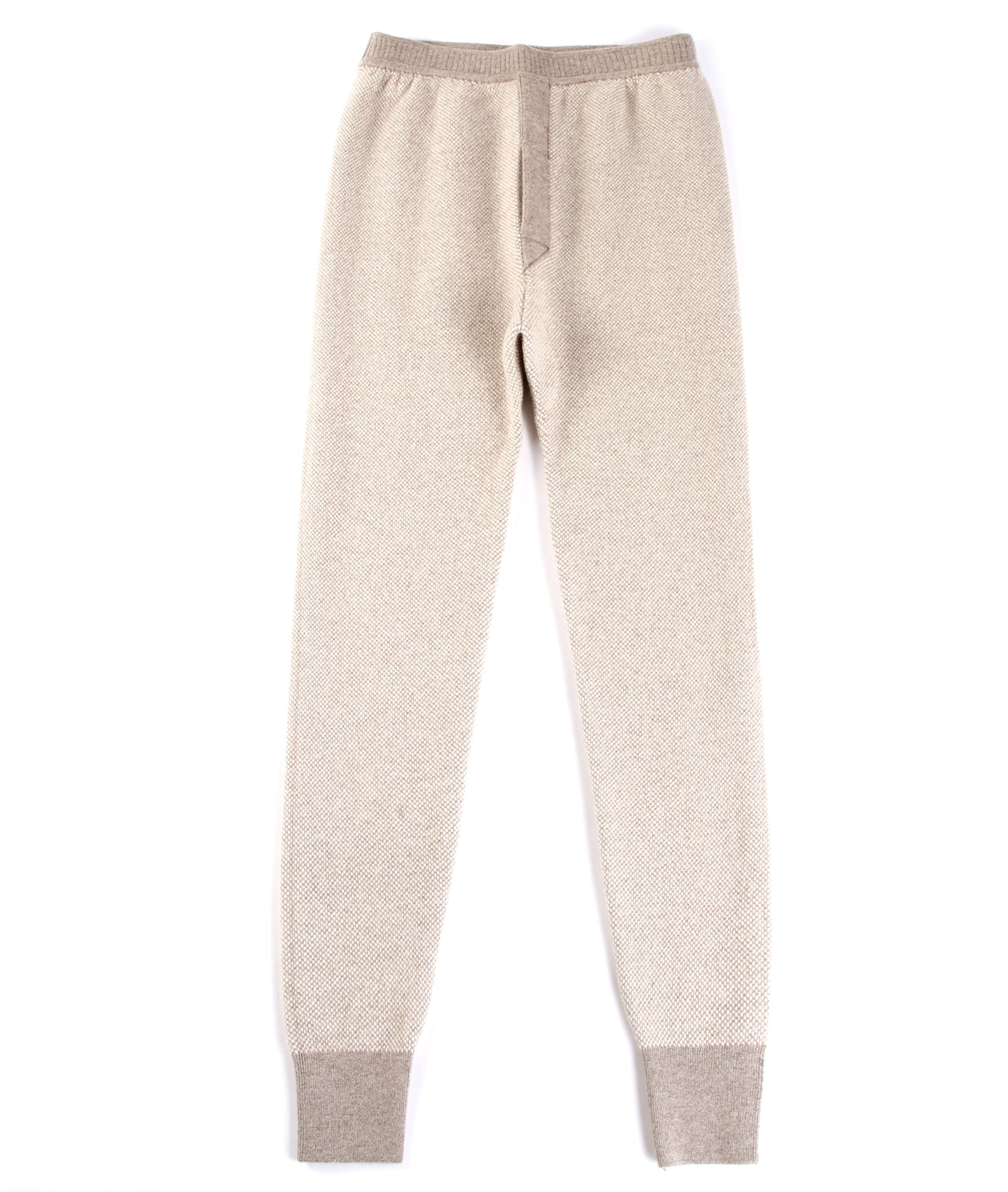 Men's cashmere blend thermal pants