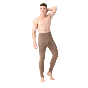 Men's medium weight wool thermal pants