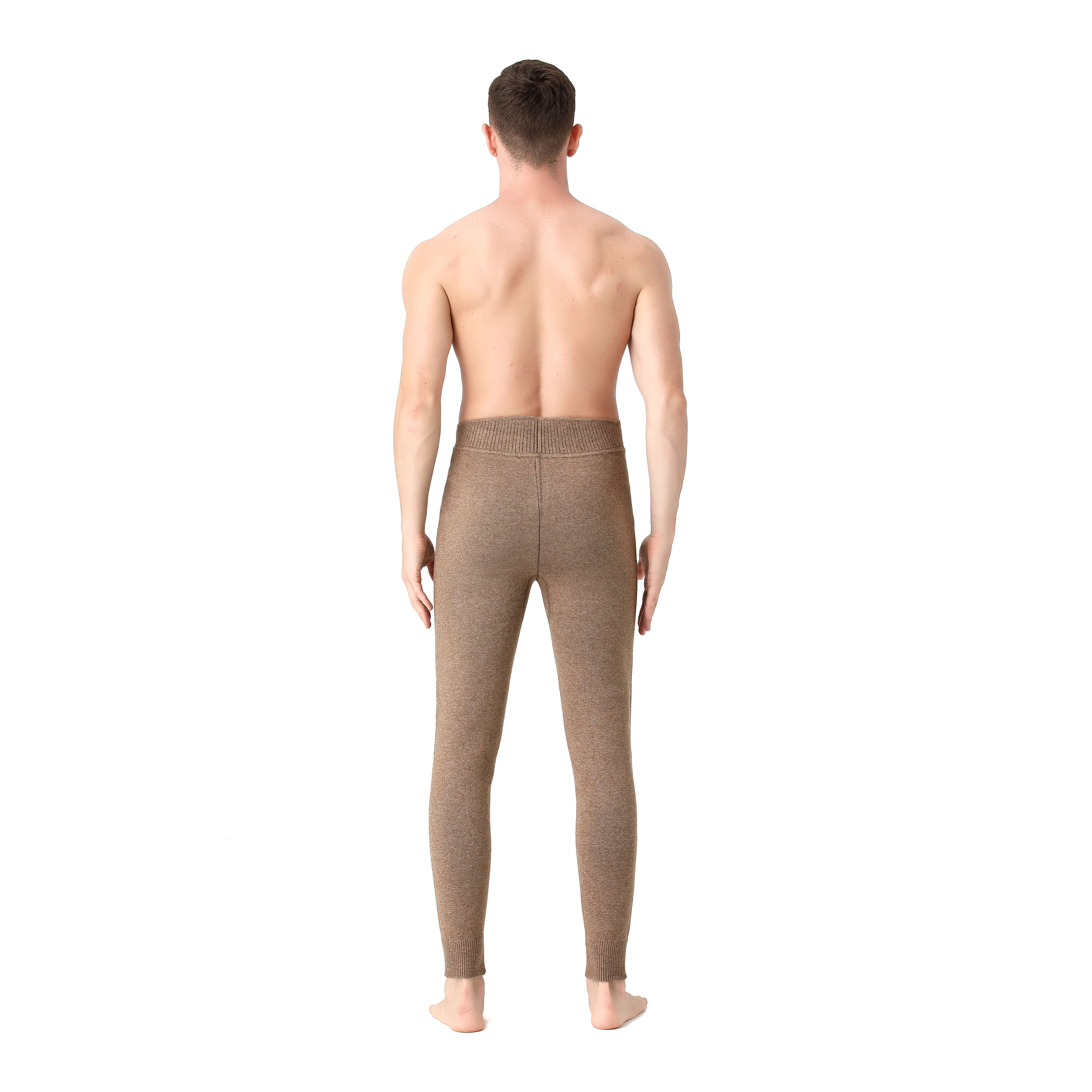 Men's medium weight wool thermal pants