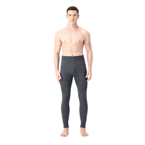 Men's three flat self-heating patch warm wool pants