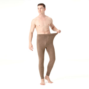 Men's knee and waist protector wool pants