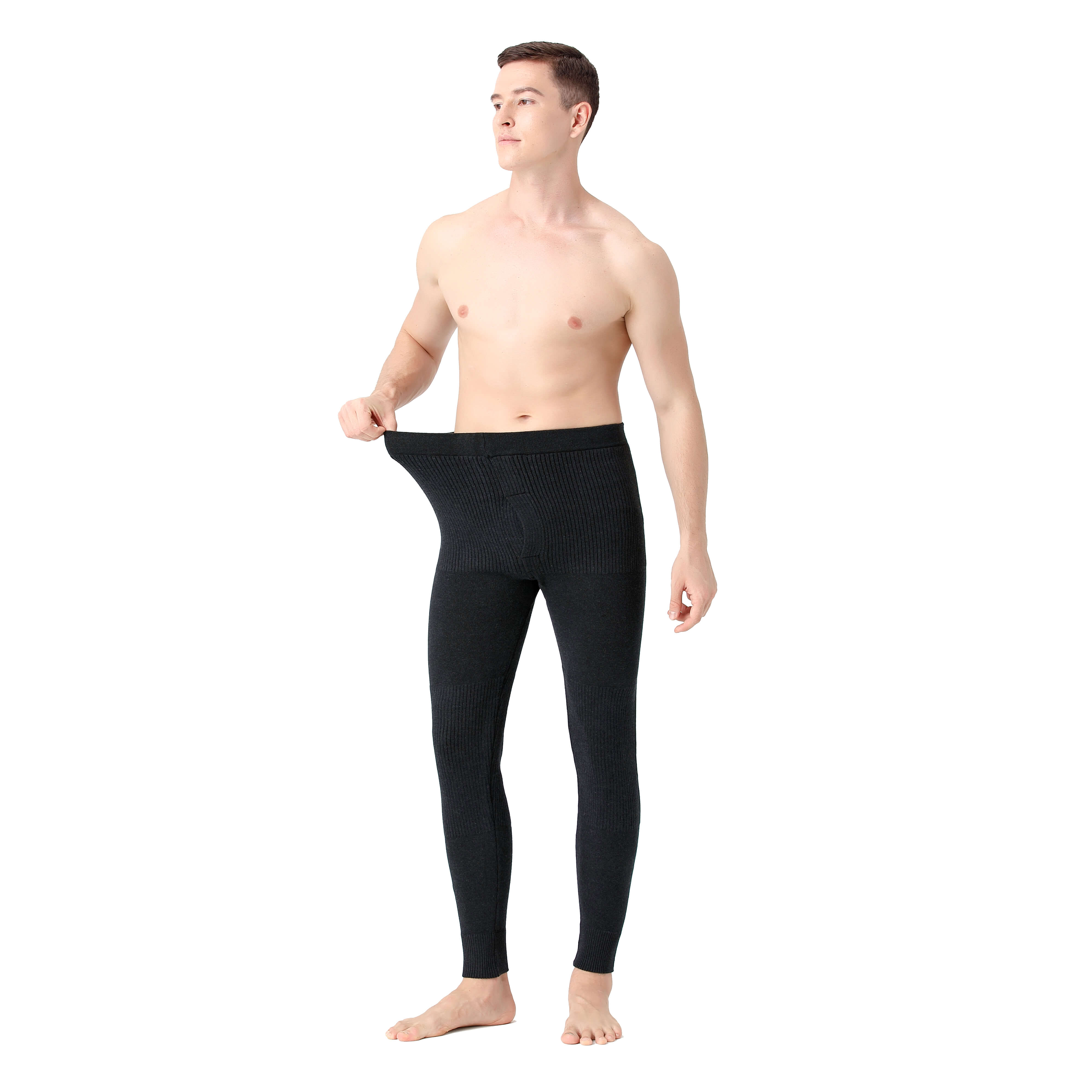 Men's Merino thickened section technology warm leggings