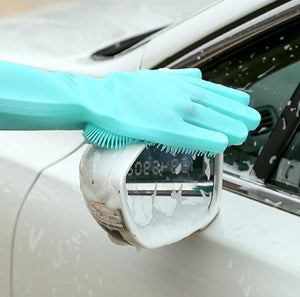 A Great Carwash Mitten. Magic Silicone Kitchen Gloves