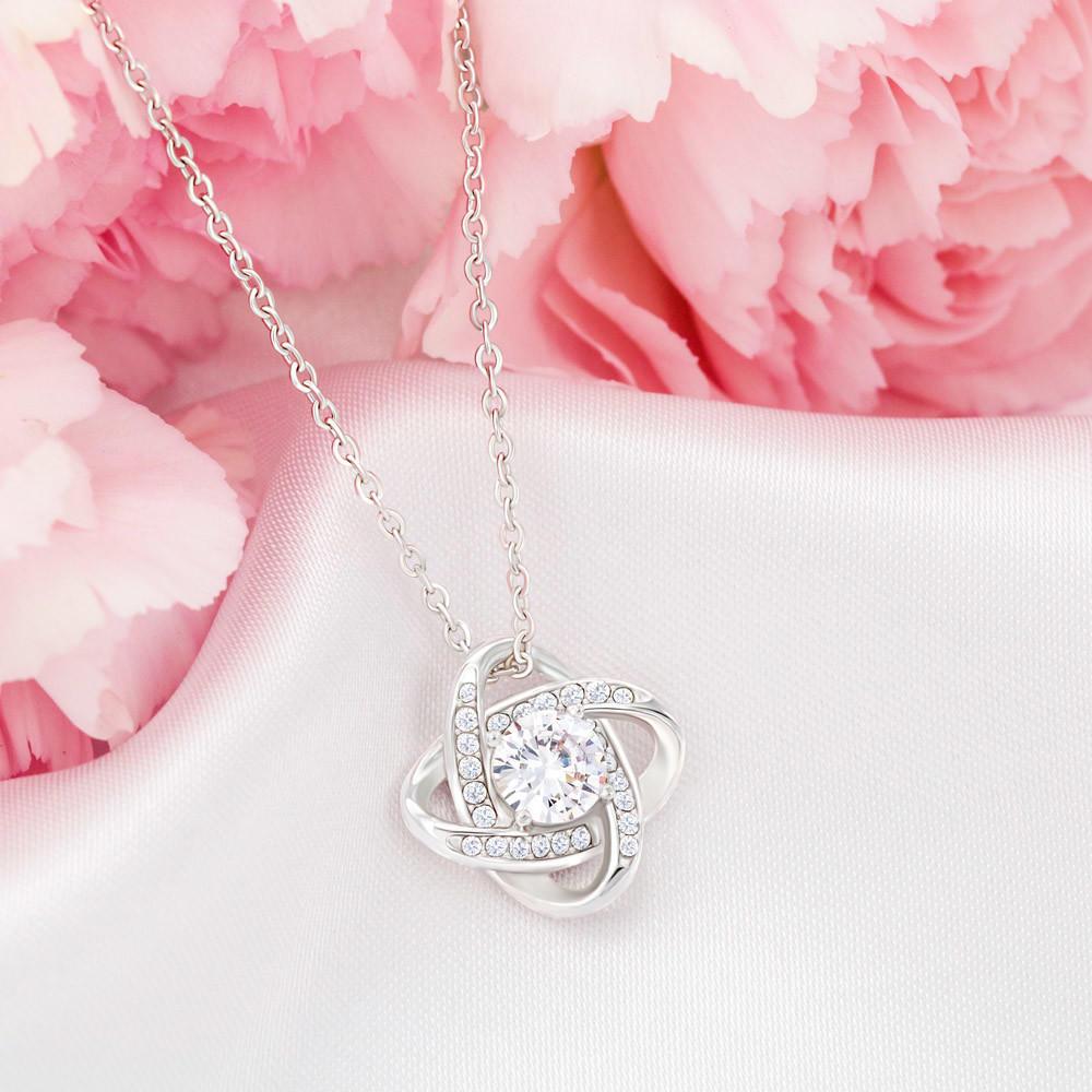 Love Knot Necklace "Sun Moon & Stars"