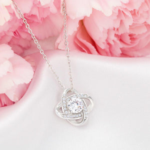 Love Knot Necklace "Sun Moon & Stars"