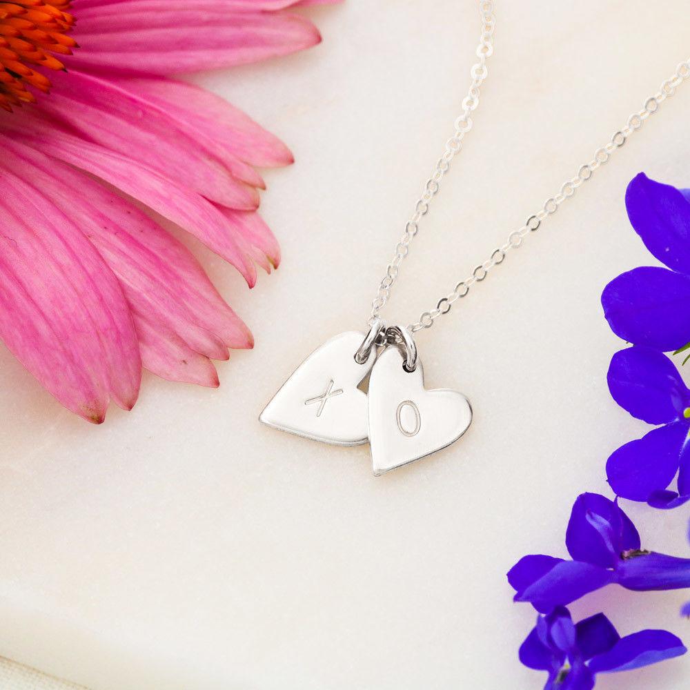 I Love "you" - Sweetest Hearts Necklace
