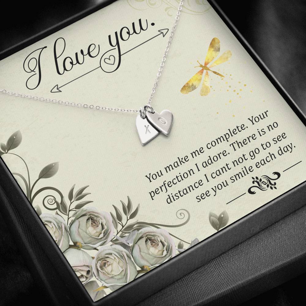 I Love "you" - Sweetest Hearts Necklace