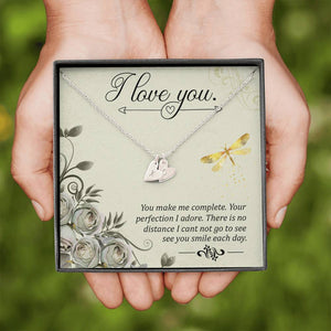 I Love "you" - Sweetest Hearts Necklace