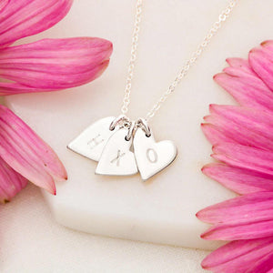 I Love "you" - Sweetest Hearts Necklace