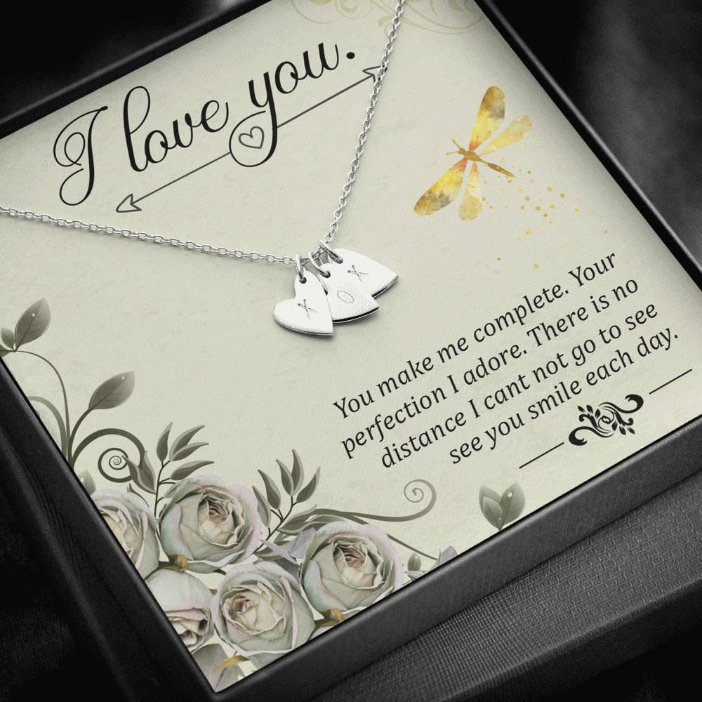 I Love "you" - Sweetest Hearts Necklace