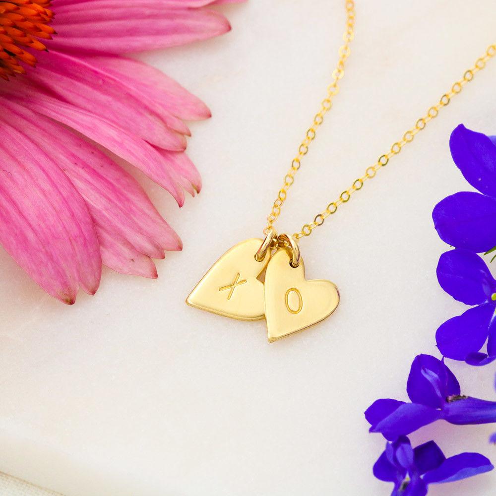 I Love "you" - Sweetest Hearts Necklace