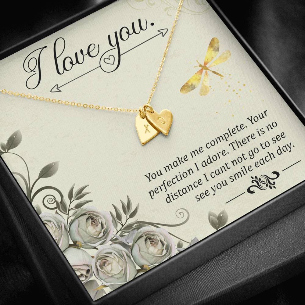 I Love "you" - Sweetest Hearts Necklace