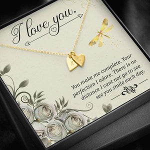 I Love "you" - Sweetest Hearts Necklace