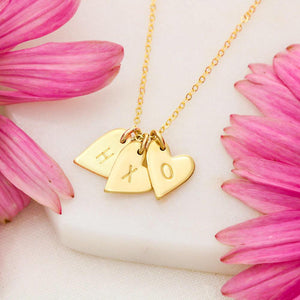 I Love "you" - Sweetest Hearts Necklace