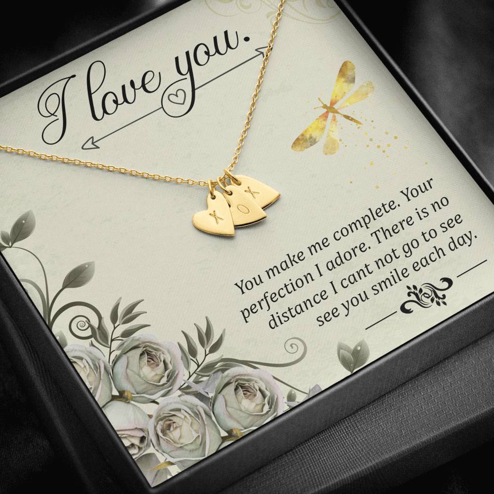 I Love "you" - Sweetest Hearts Necklace