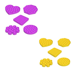 Push pop pop Bubble Sensory Fidget Toy For Kids,10PCS